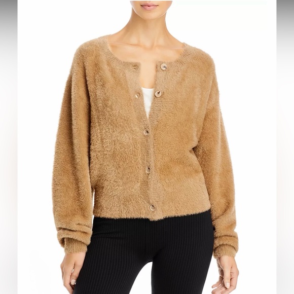 Good American Jackets & Blazers - Good American Fuzzy Cardigan Size Medium $169 Retail NEW